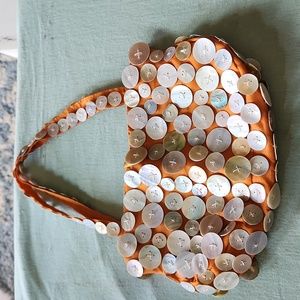 Small Shell Button Purse